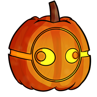 Pumpkin Wisp Discord sticker