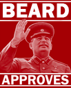 Beard approves Discord sticker