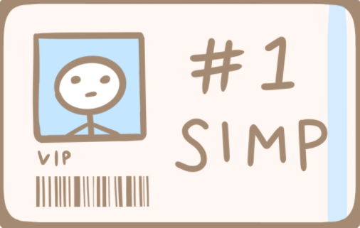 simpcard Discord sticker