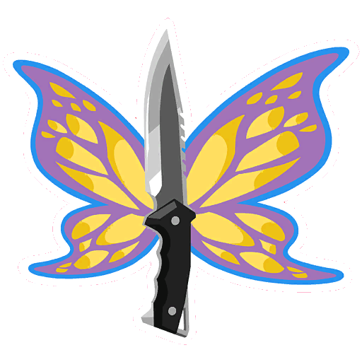 Butterfly Discord sticker