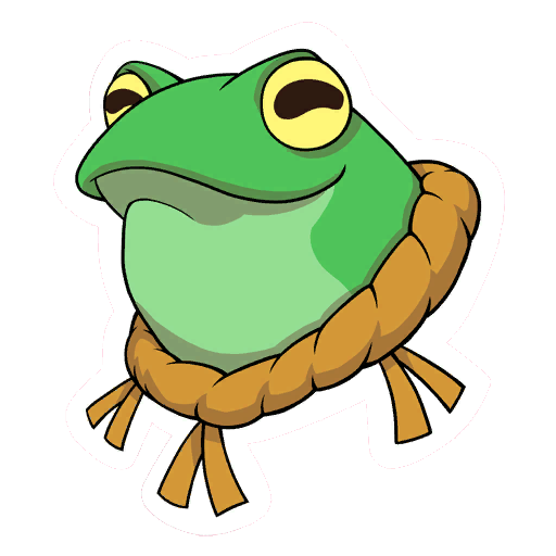 Happy Frog Discord sticker