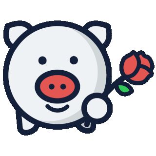 Love Piggy Discord sticker