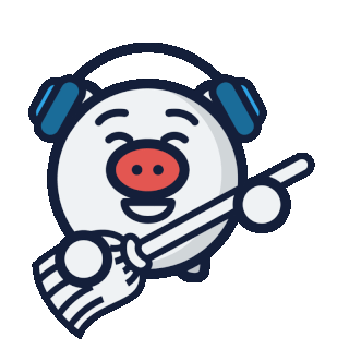 Musician Piggy Discord sticker