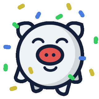 Piggy Party Discord sticker