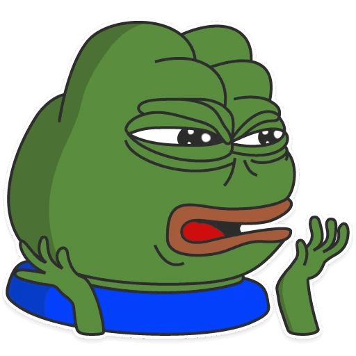 pepehandsome Discord sticker