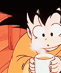 goku_hotdrink Discord sticker