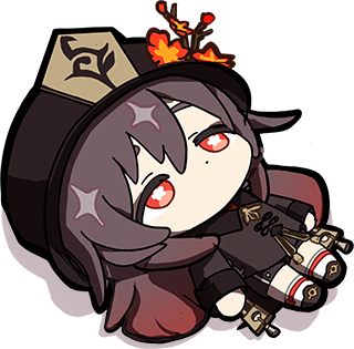 HuTaoFallen Discord sticker
