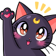 P2ULunasailorMoonWave Discord sticker