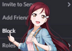 blocked Discord sticker