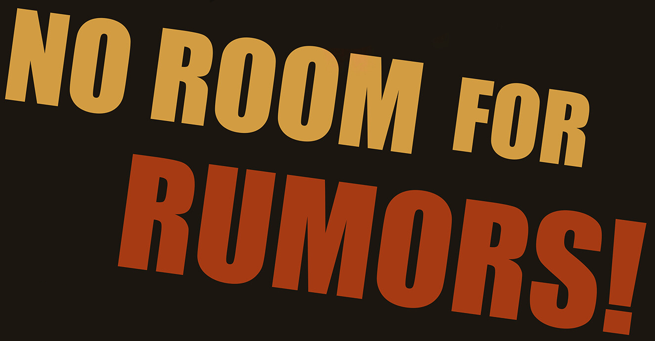 No Rumors Discord sticker