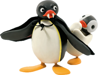 Pingu Halloween Discord sticker