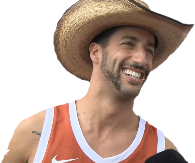 Texan Ricciardo Discord sticker