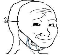 Wojak Cope Discord sticker