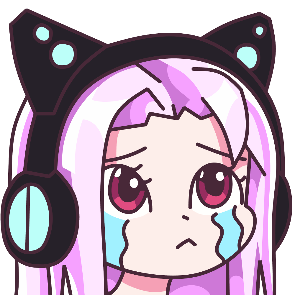 Cry Discord sticker