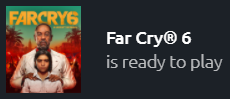 Far Cry 6 Ready to Play Discord sticker