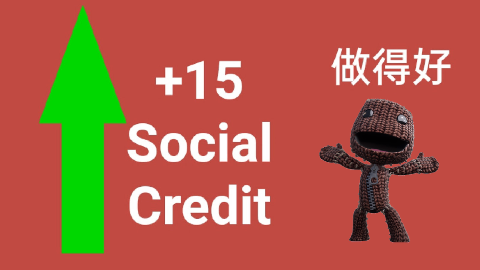 15+ Social Credit Discord sticker