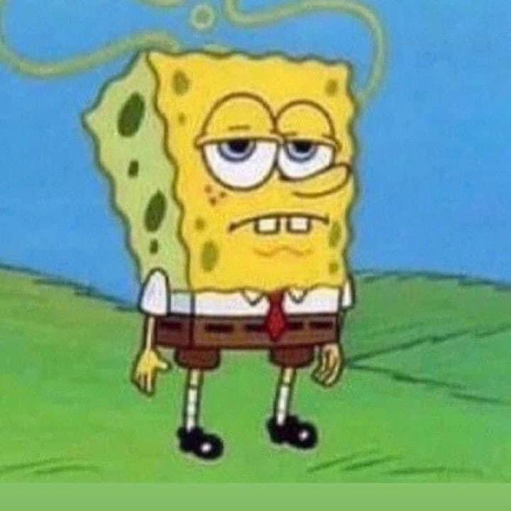 sponge stfu Discord sticker