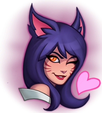 Ahri Wink Discord sticker