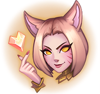 Ahri Stare Discord sticker