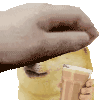 Doge Pat Discord sticker