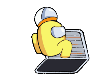 Yellow Cleaning Discord sticker