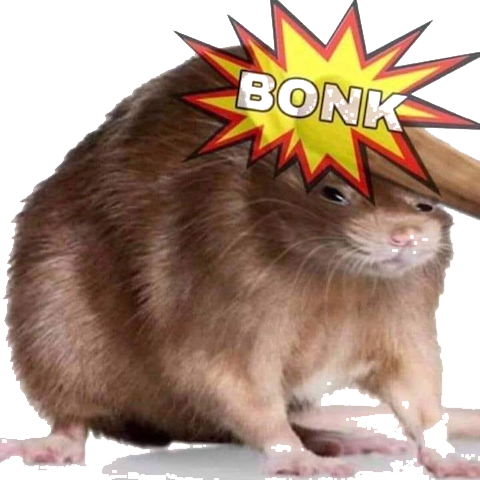 bonk! Discord sticker