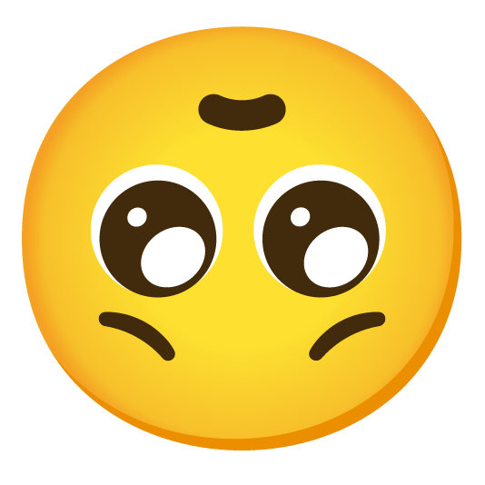 pleadingUpsideDown Discord sticker