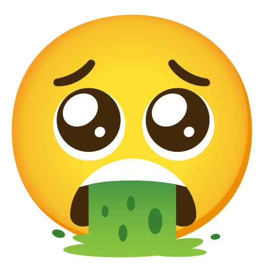 pleadingVomit Discord sticker