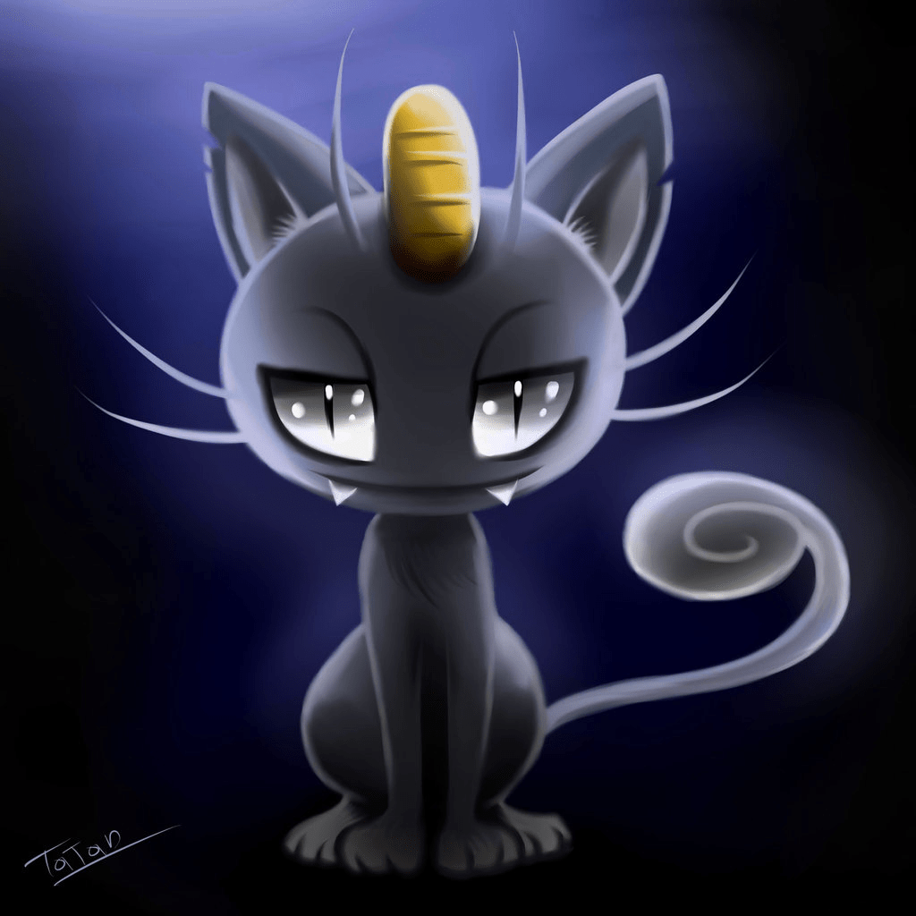 Alolaean Meowth Mauzi Discord sticker