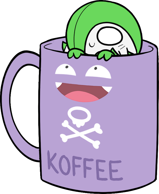 Koffee Time Koffing Gardevoir Discord sticker