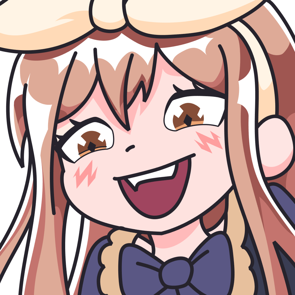 Asagao Laugh Discord sticker