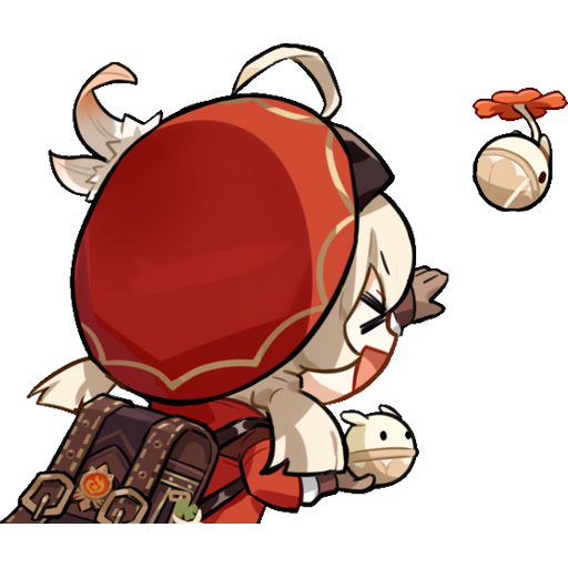 KleeToss Discord sticker