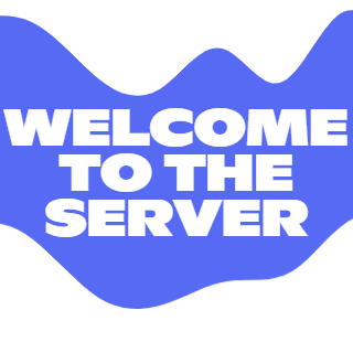 Welcome to the Server Discord sticker