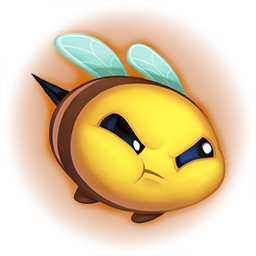 angry bee Discord sticker