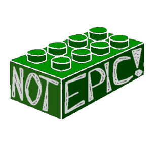 Lego is not epic (animated) Discord sticker