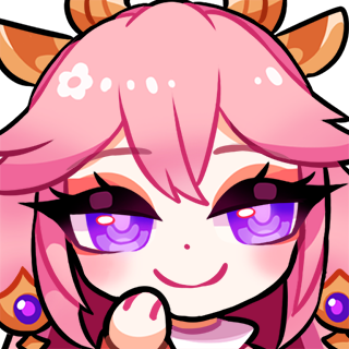 Yae Miko - Smug Discord sticker