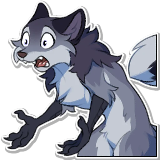 Atlas Surprised Discord sticker