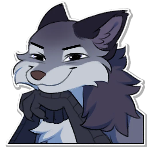 Atlas Smirk Discord sticker