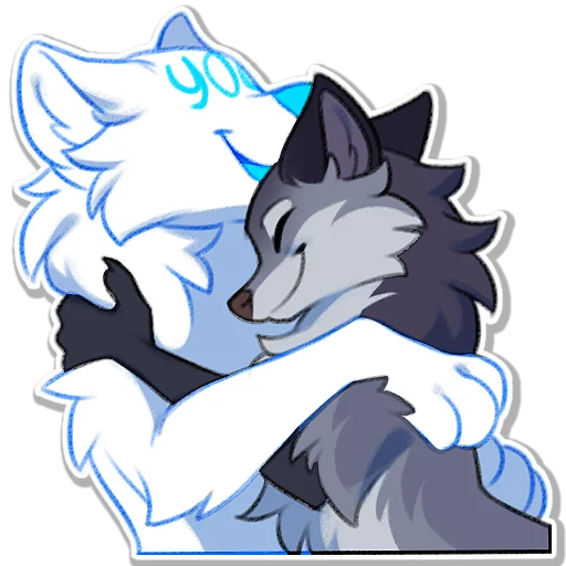 Atlas Hug Discord sticker