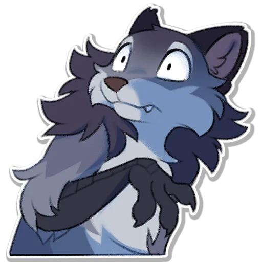 Atlas Shocked Discord sticker