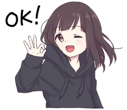 Ok! Discord sticker