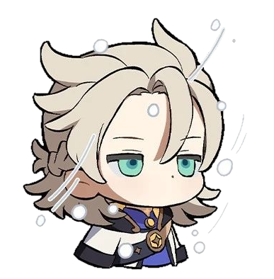 albedo snowy Discord sticker