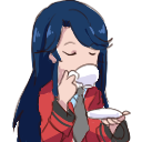 SippingYue Discord sticker