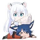 BonkKiraYue Discord sticker
