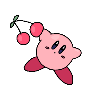 Cherry Kirby 2 Discord sticker
