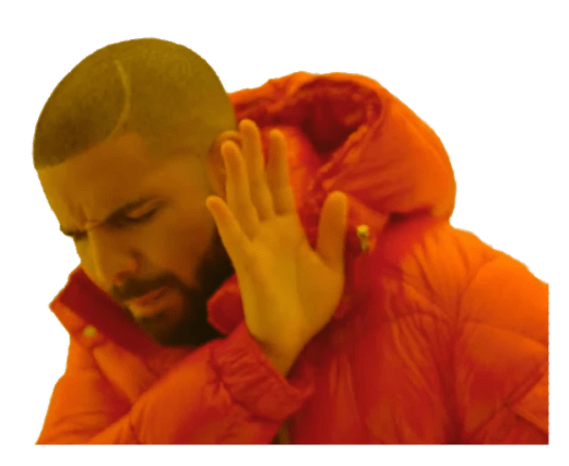 nah man Discord sticker