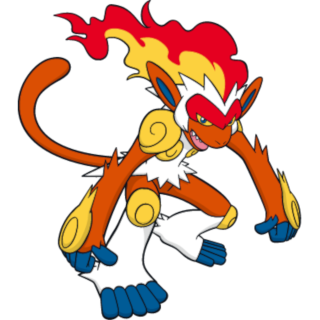 Panferno PGL-Artwork Infernape Discord sticker