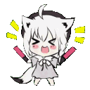 Fubuki_Cheer Discord sticker