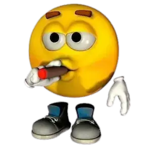smoking that fat dart Discord sticker