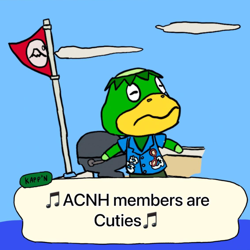 kappn acnh members are cuties